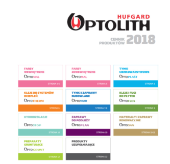 Od 16 lipca obowiązuje nowy cennik produktów marki Optolith