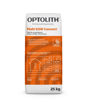 Klej do przyklejania płyt z wełny mineralnej - Multi KSW Connect
