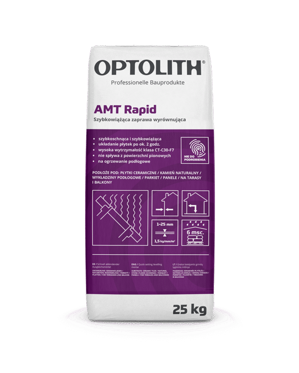 Optotech AMT Rapid - Zaprawa wyrównująca szybkowiążąca