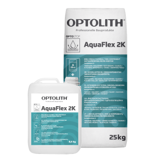 Optostop AquaFlex 2K - Dwuskładnikowa mikrozaprawa hydroizolacyjna