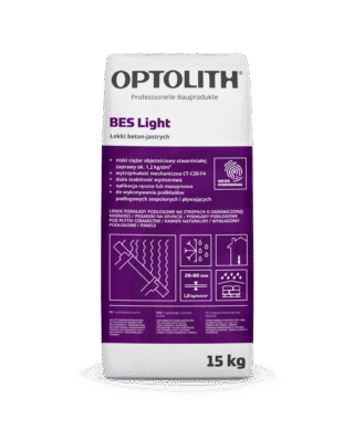 Lekki beton-jastrych – BES Light