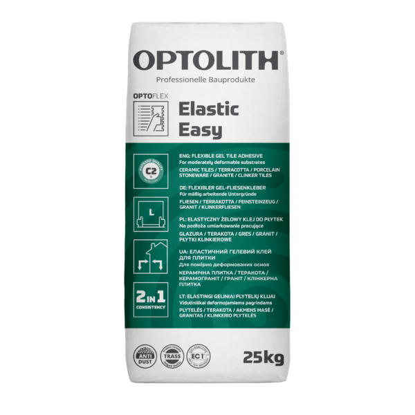 Optoflex Elastic Easy - Żelowy, elastyczny klej do płytek ceramicznych C2 TE