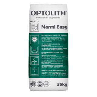 Żelowy, biały, wysokoelastyczny klej do płytek z kamienia naturalnego C2TE S1 – Marmi Easy