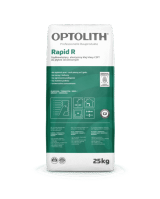 Szybkowiążący, elastyczny klej klasy C2FT do płytek ceramicznych – Rapid R