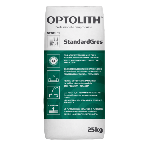 Optoflex StandardGres - Kleje do gresu C1T