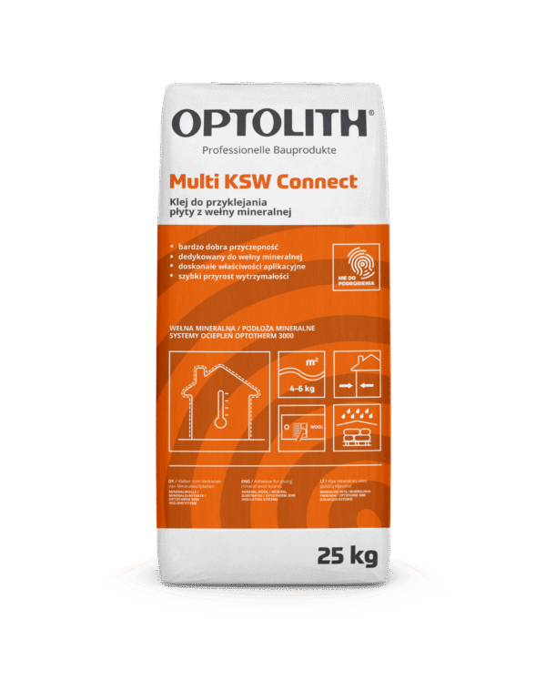 Optotherm Multi KSW Connect - Klej do przyklejania płyt z wełny mineralnej