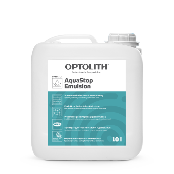 Optostop Aquastop Emulsion - Preparat do przeciwodnej przepony poziomej