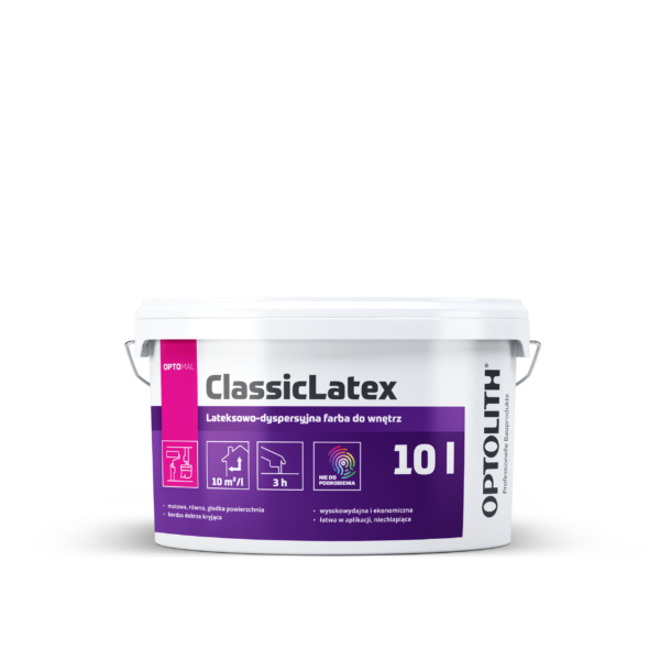 Optomal ClassicLatex - Lateksowo-dyspersyjna farba do wnętrz