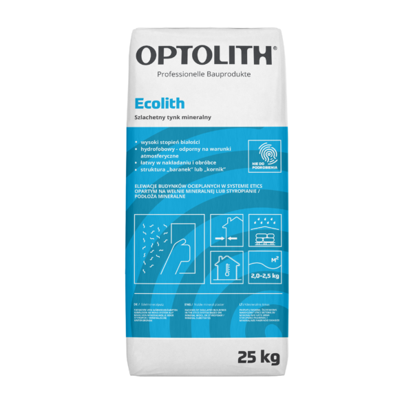 Optoplast Ecolith - Szlachetny tynk mineralny