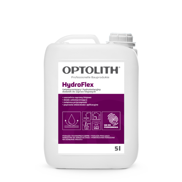 Optotech HydroFlex - uelastyczniający i hydroizolacyjny dodatek do zapraw klejowych