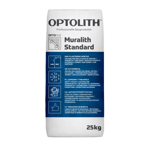 Optomur Muralith Standard - Zaprawa tynkarska