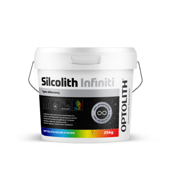 Optoplast Silcolith Infiniti - Tynk silikonowy z maksymalną ochroną