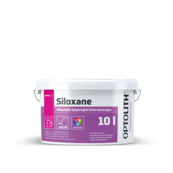 Silikatowo-silikonowa farba elewacyjna – Siloxane