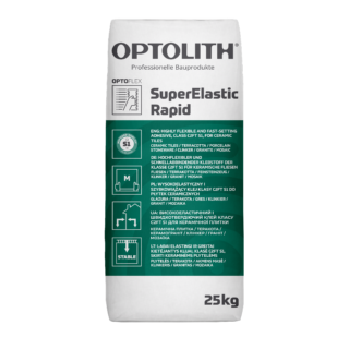 Szybkowiążący, elastyczny klej klasy C2FT do płytek ceramicznych – SuperElastic Rapid